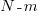 N-m
